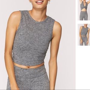 Spiritual Gangster “twisted open-back” tank